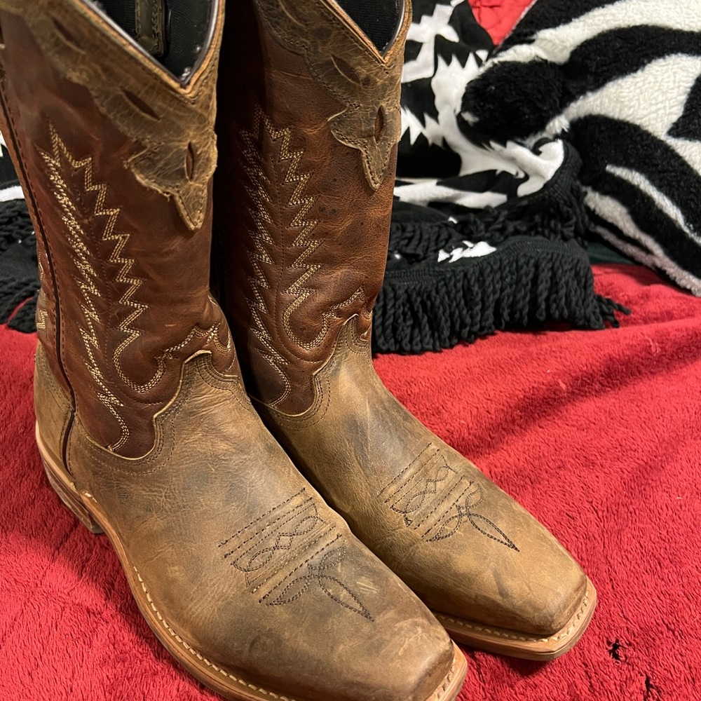 Abilene Western Square Toe Boots
